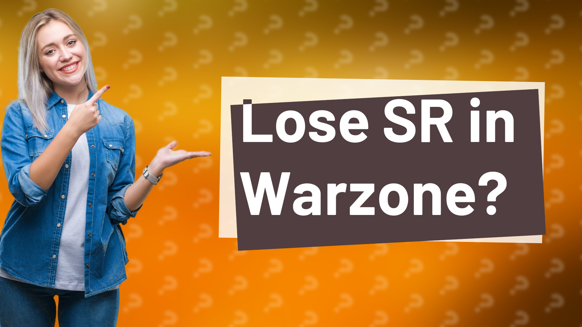 Lose SR in Warzone?