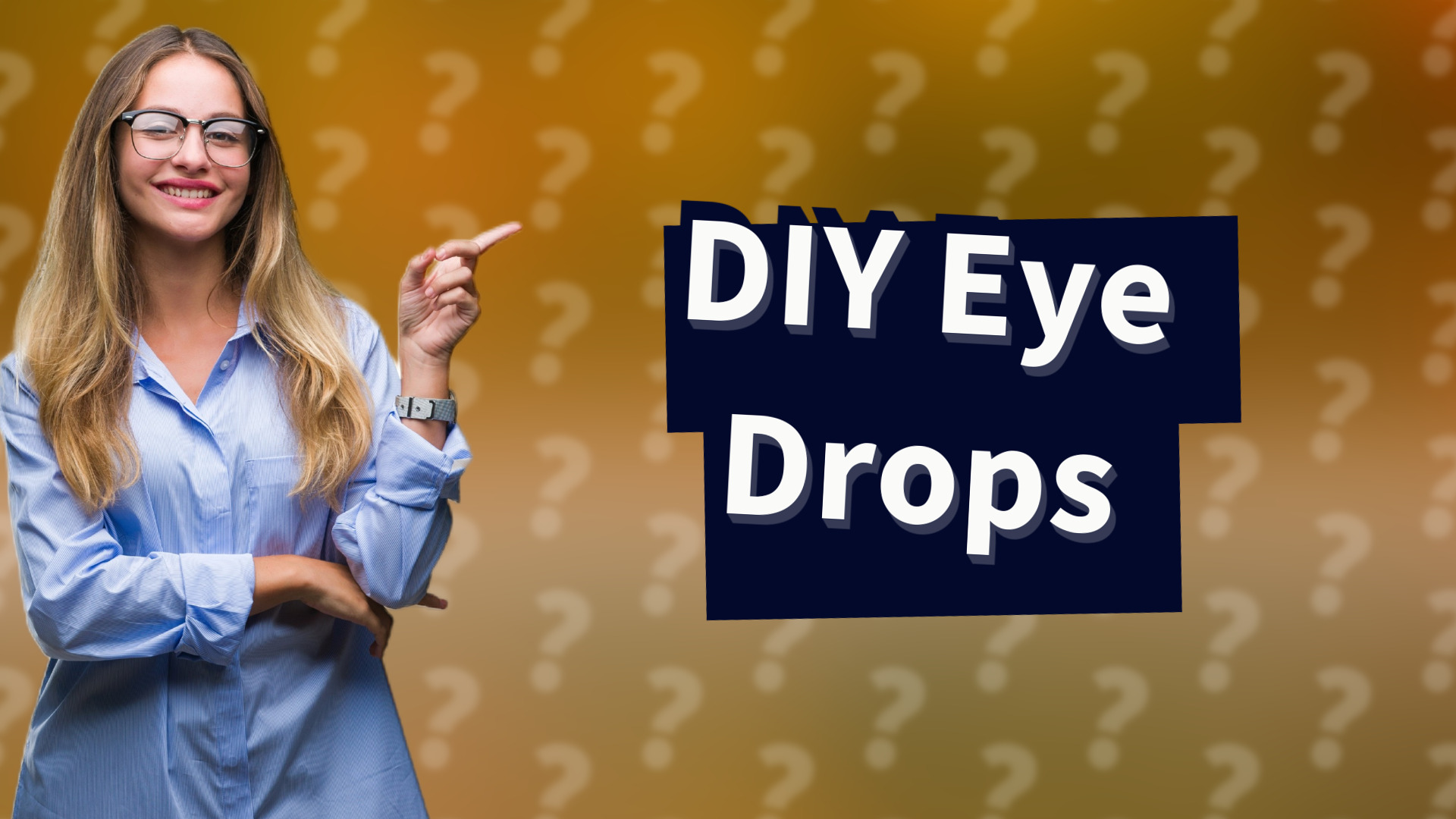 DIY Eye Drops