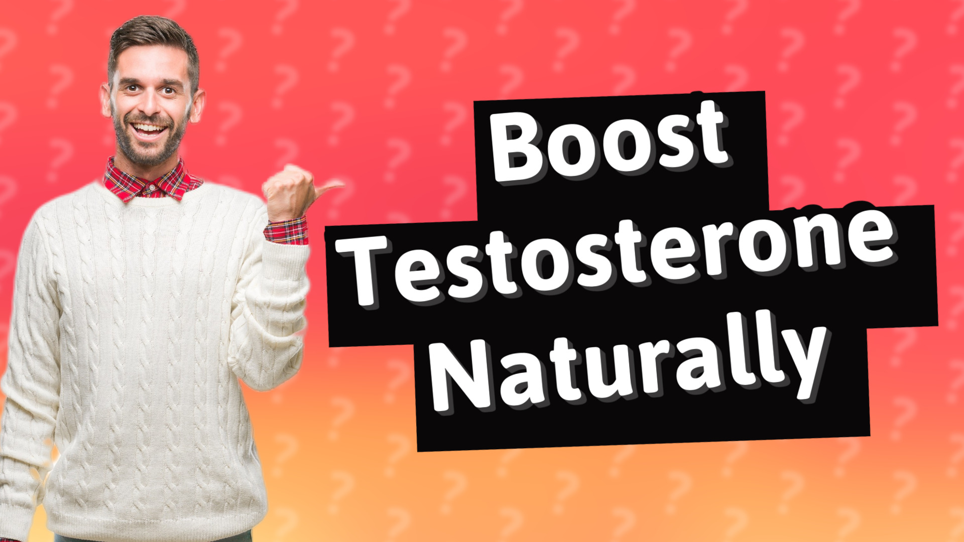 Boost Testosterone Naturally