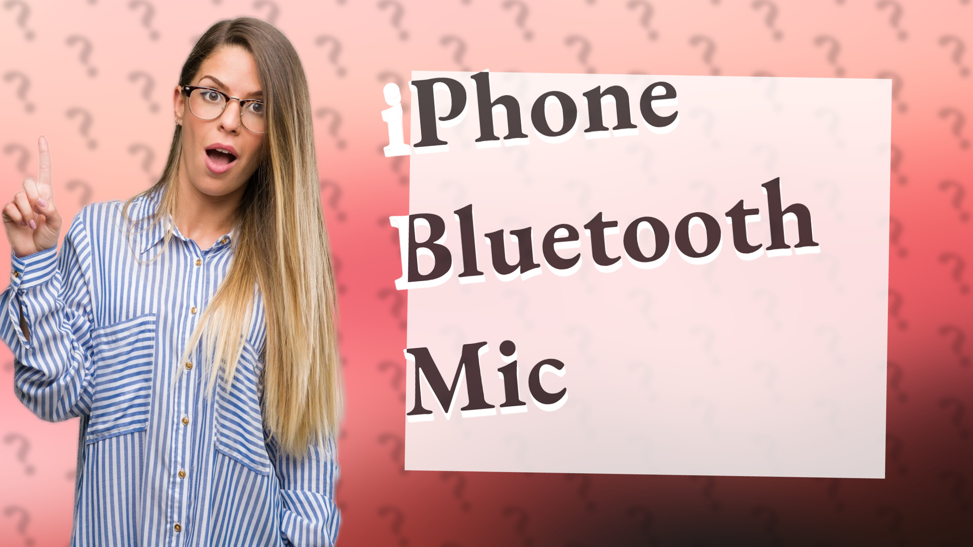 iPhone Bluetooth Mic