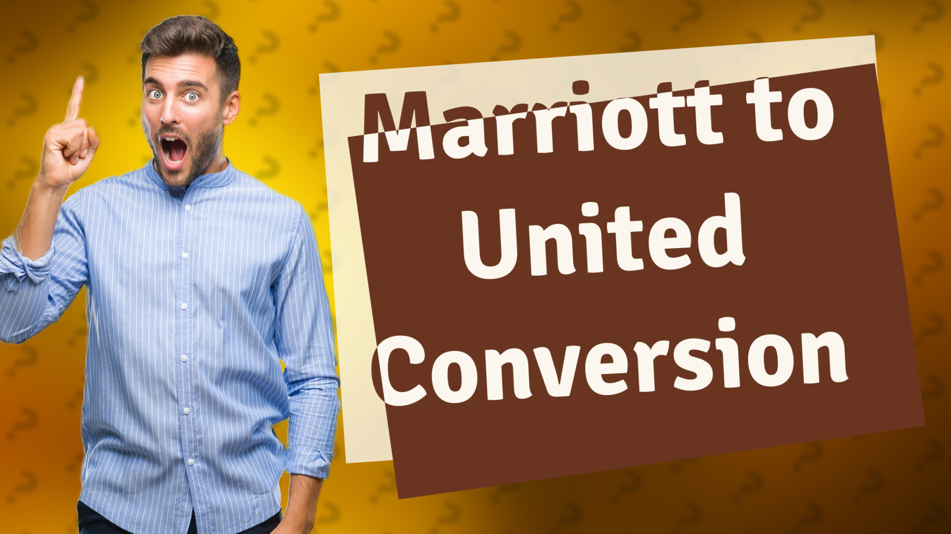 Marriott to United Conversion