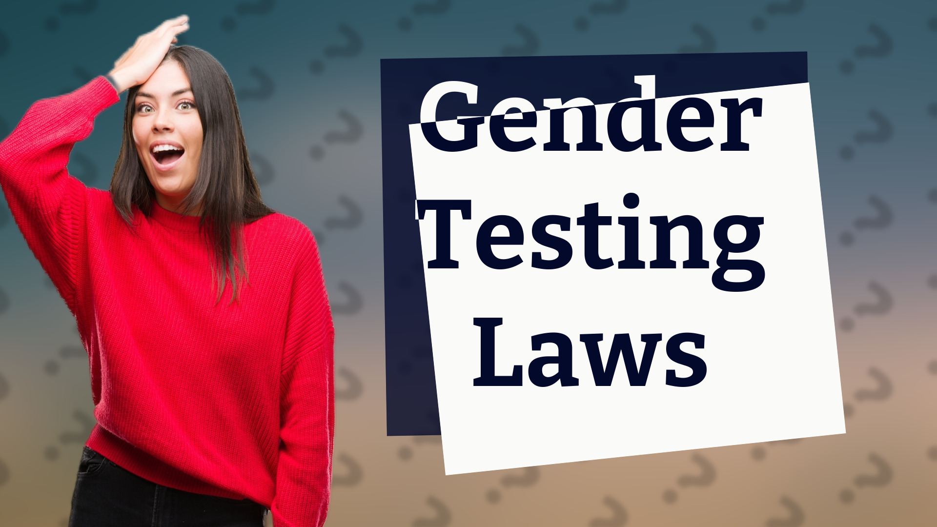 Gender Testing Laws