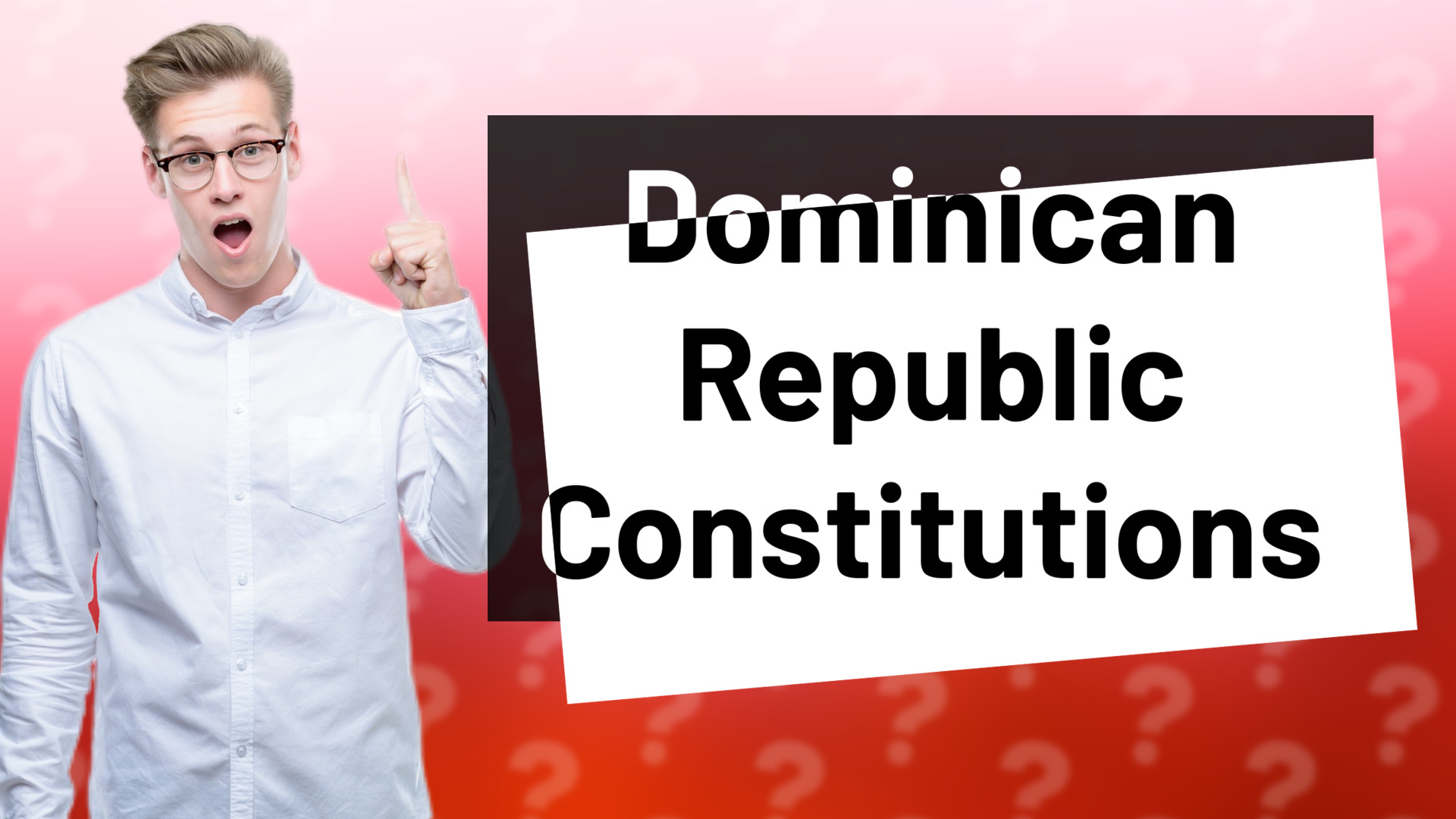 Dominican Republic Constitutions