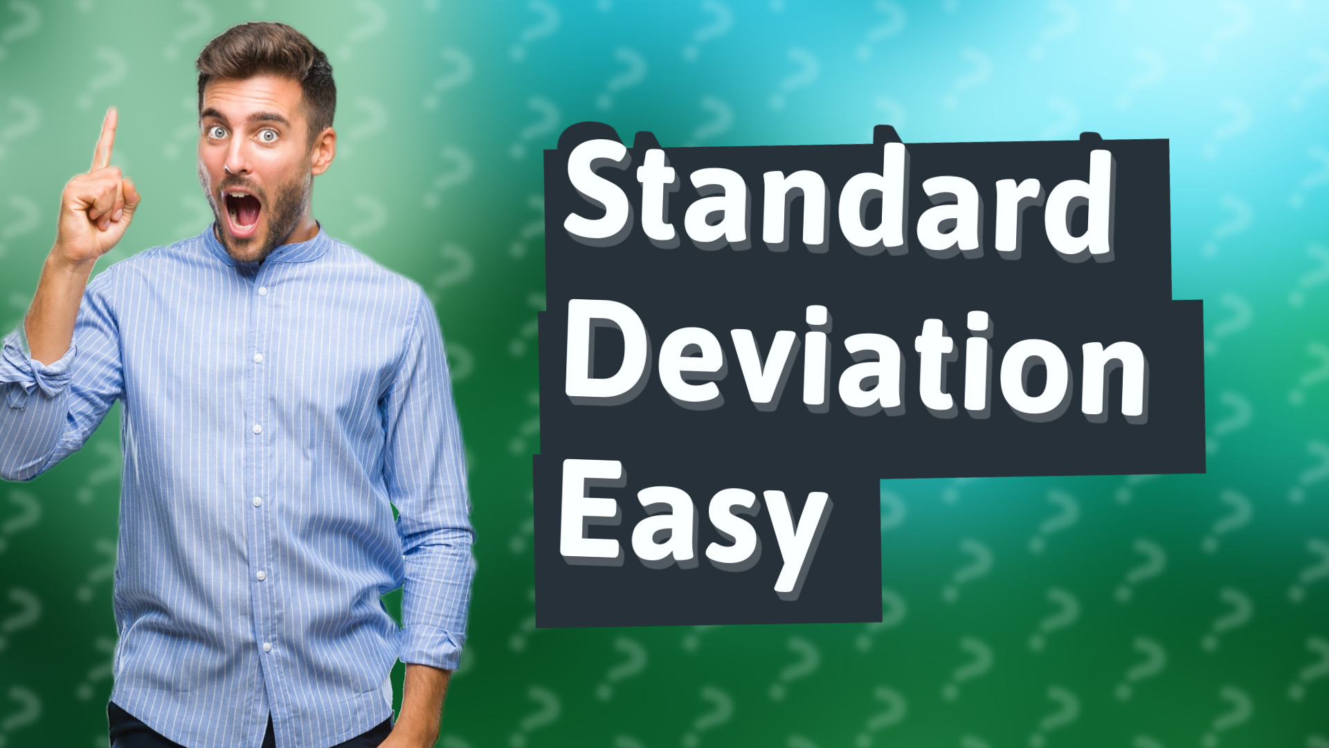 Standard Deviation Easy