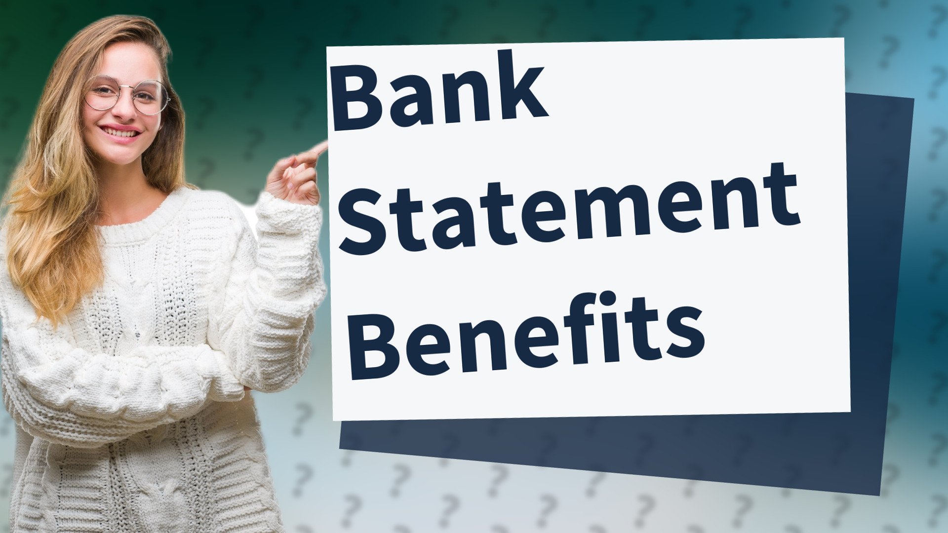 Bank Statement Benefits