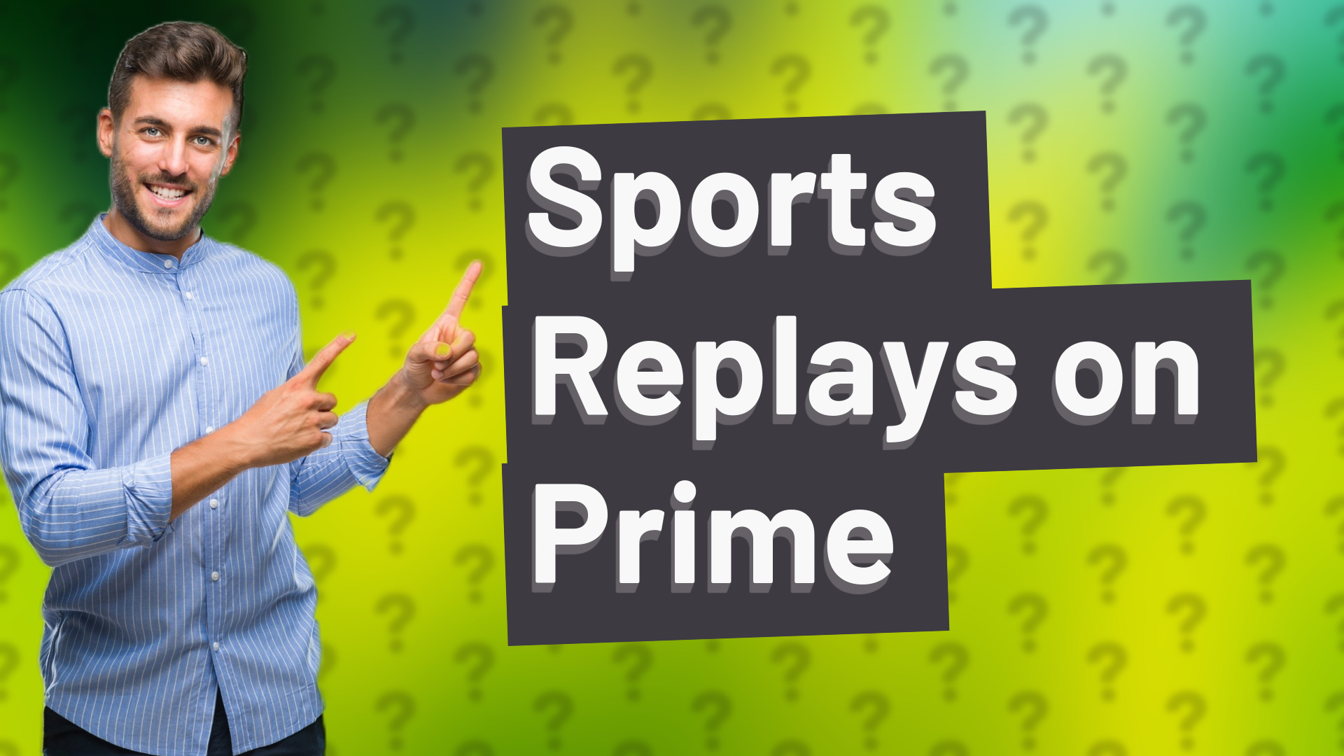 Sports Replays on Prime