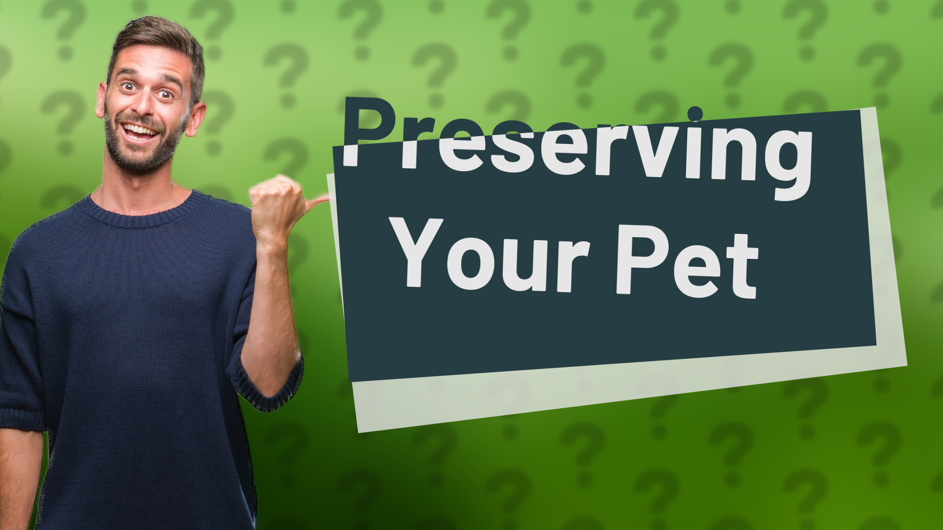 Preserving Your Pet