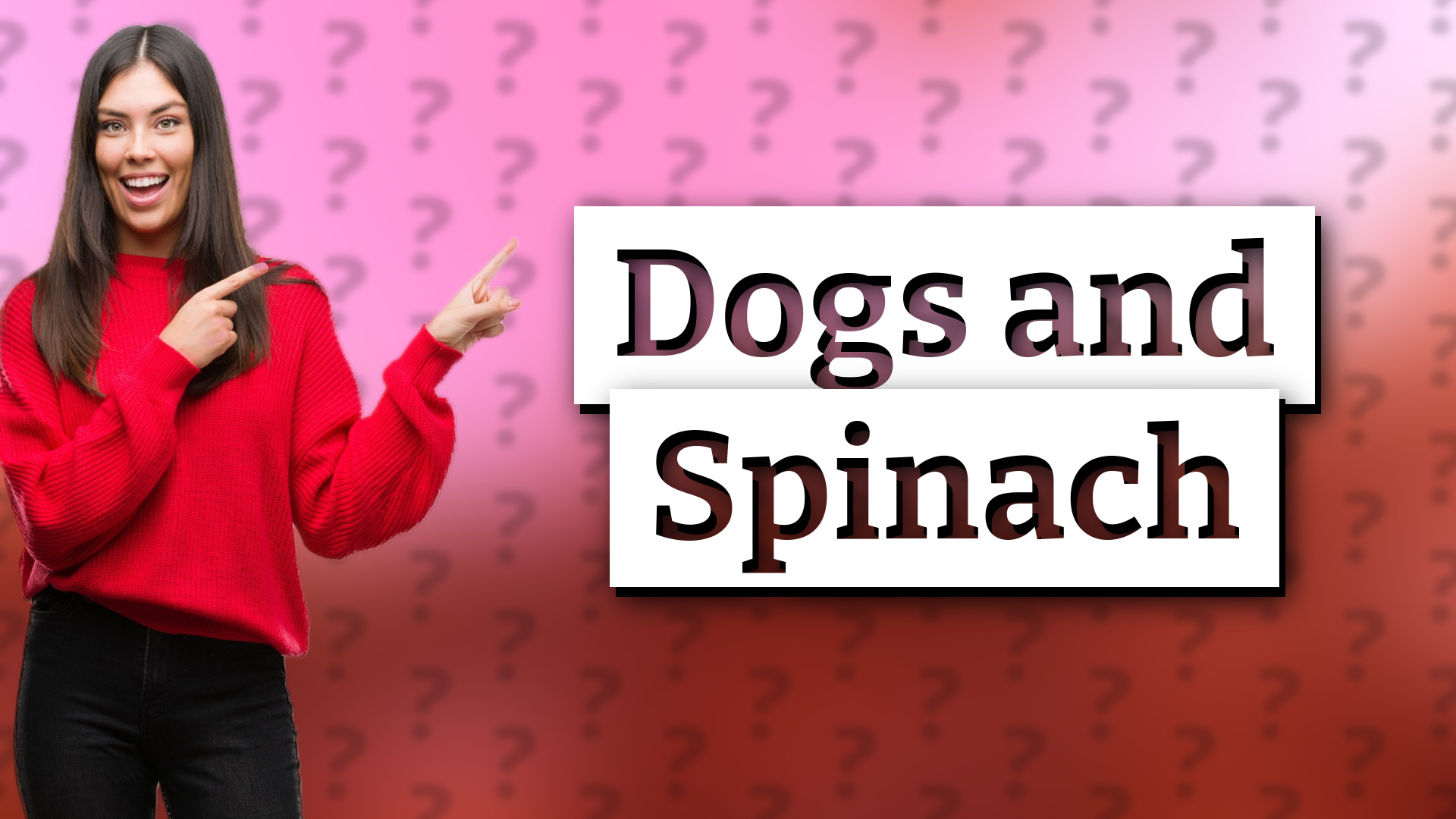Dogs and Spinach