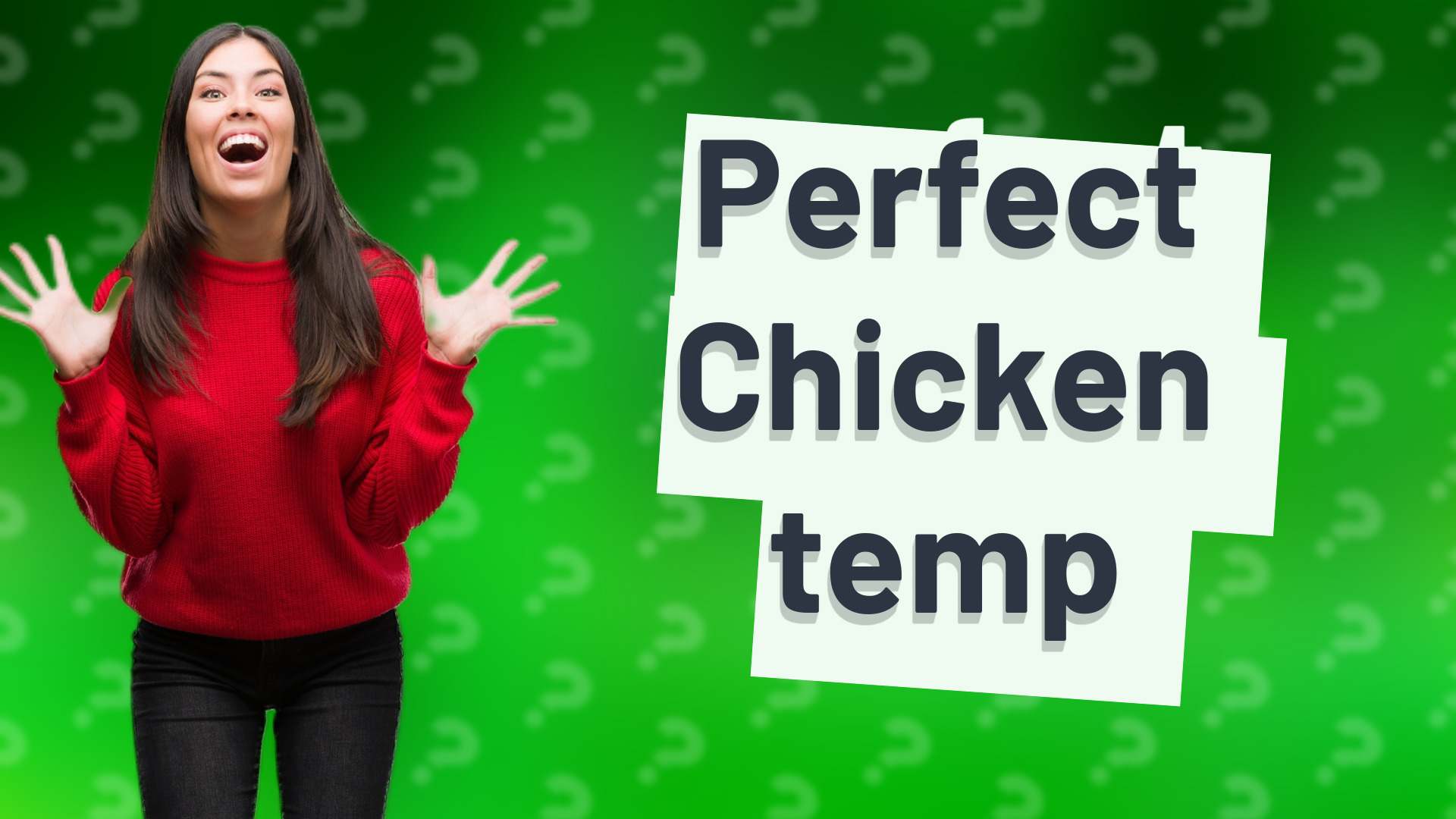 Perfect Chicken temp