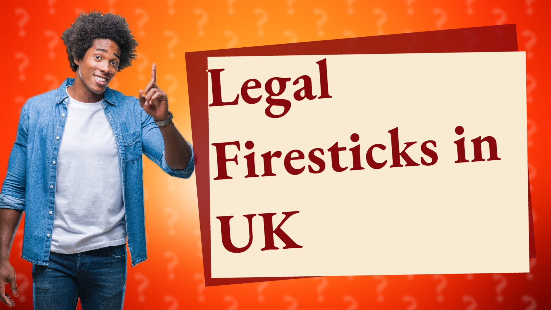 Legal Firesticks in UK