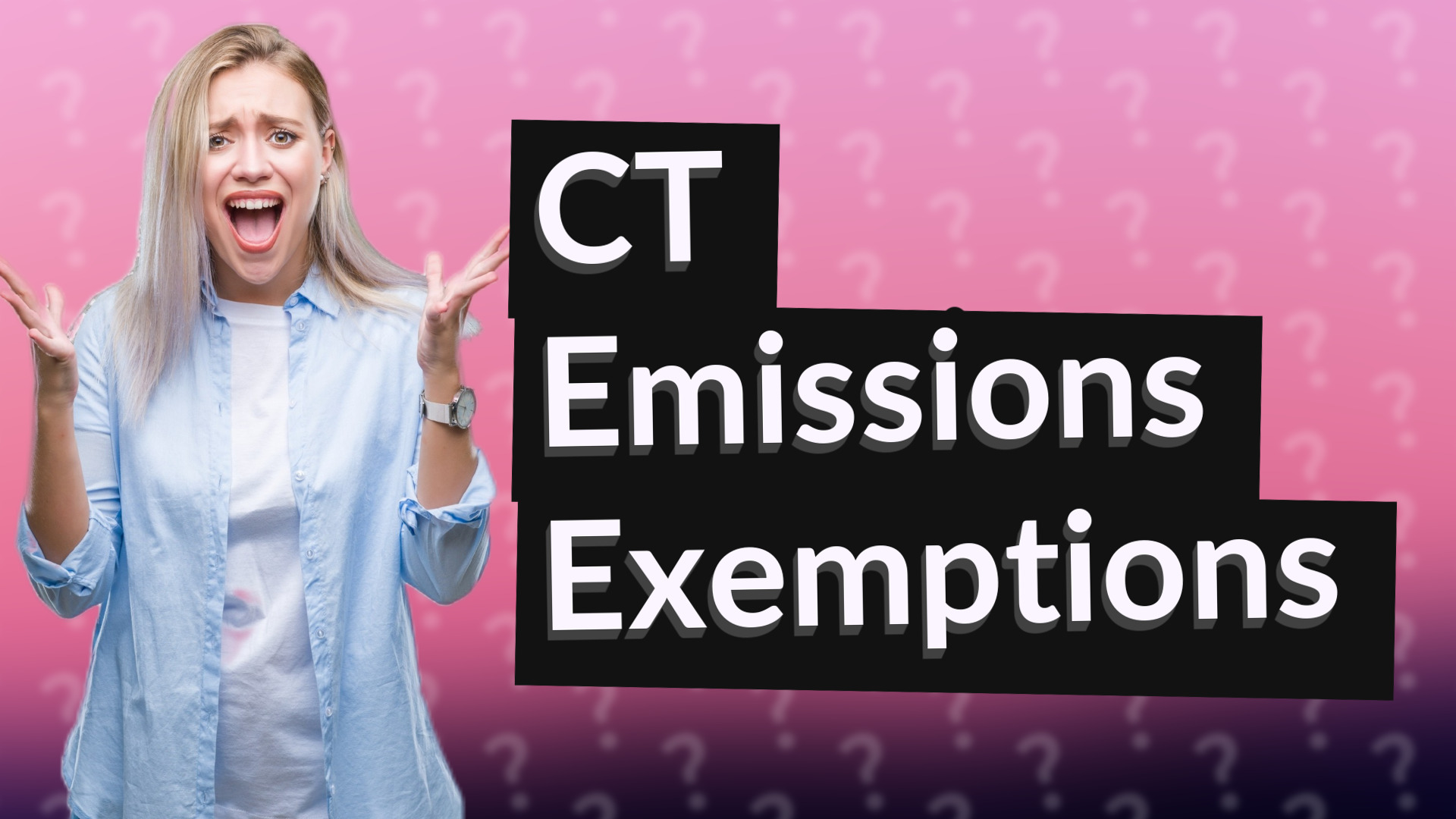 CT Emissions Exemptions