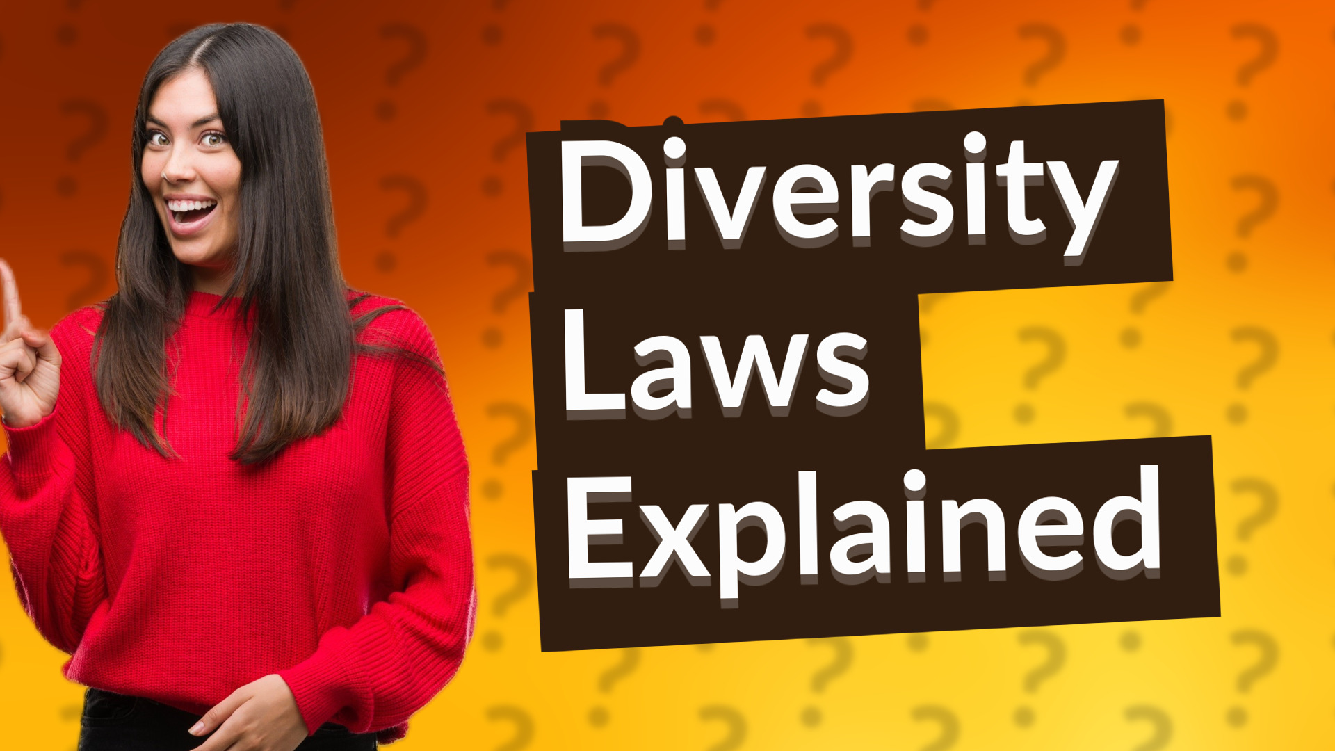 Diversity Laws Explained