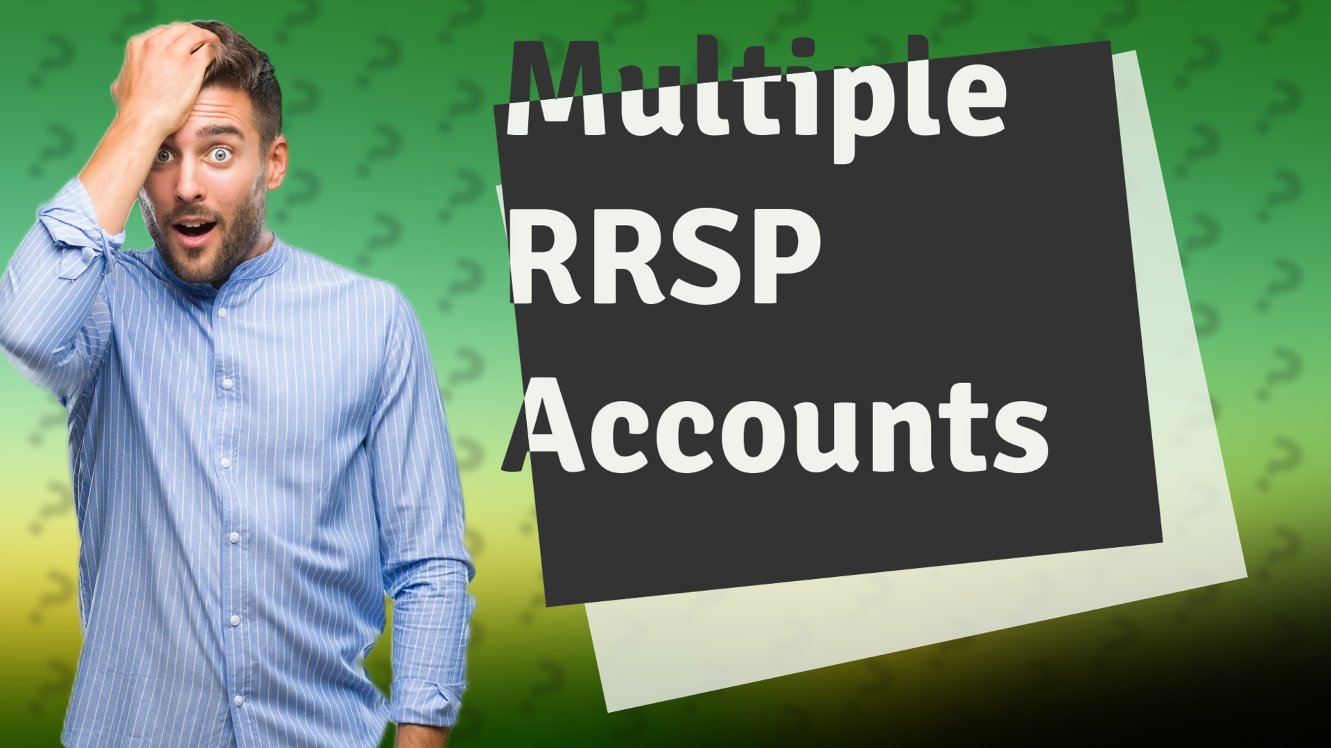 Multiple RRSP Accounts