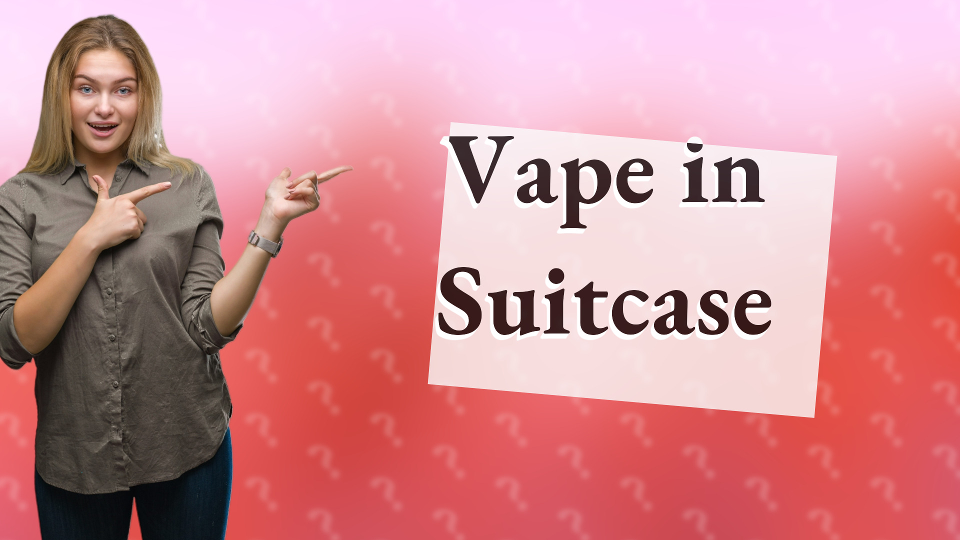 Vape in Suitcase