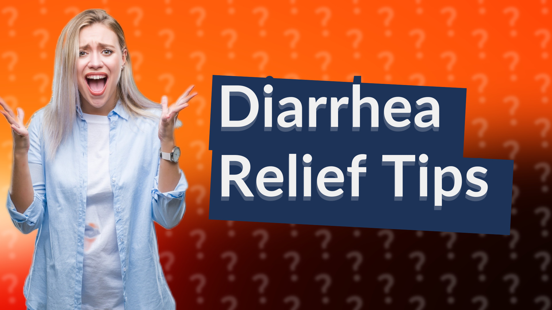Diarrhea Relief Tips
