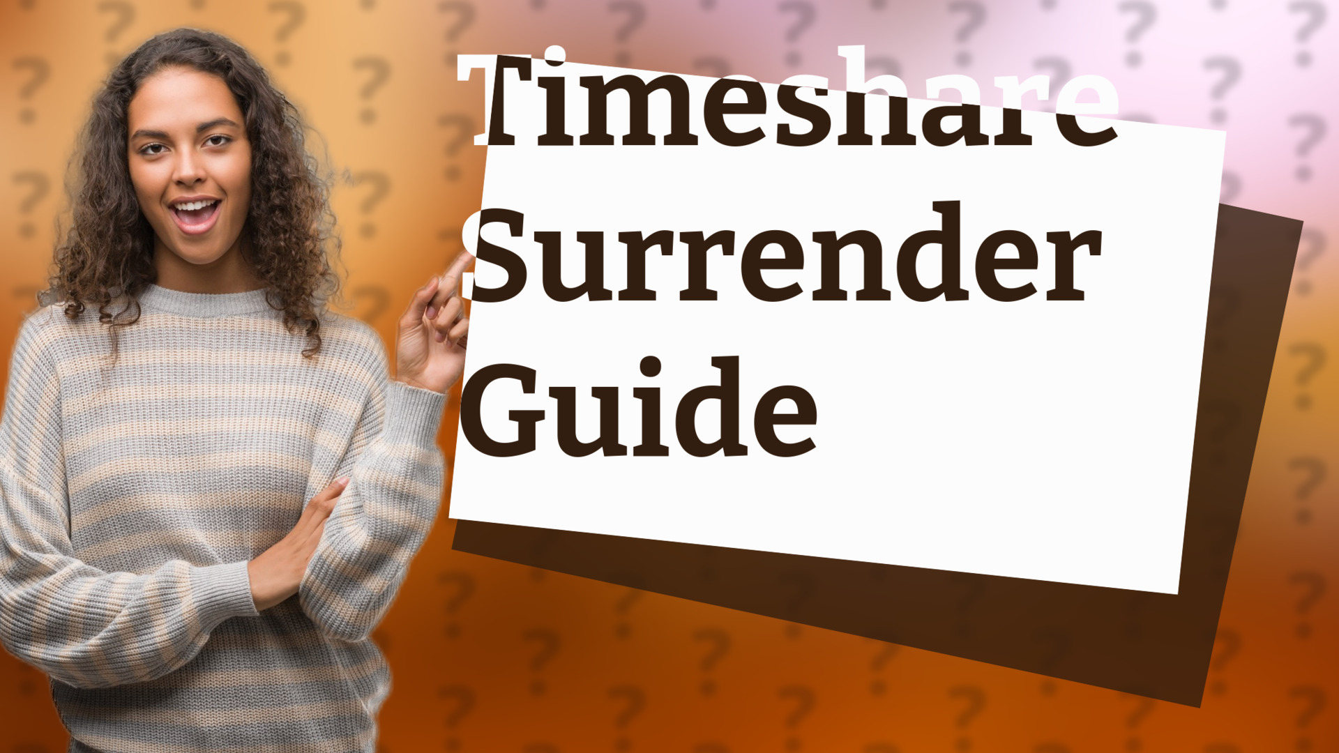 Timeshare Surrender Guide