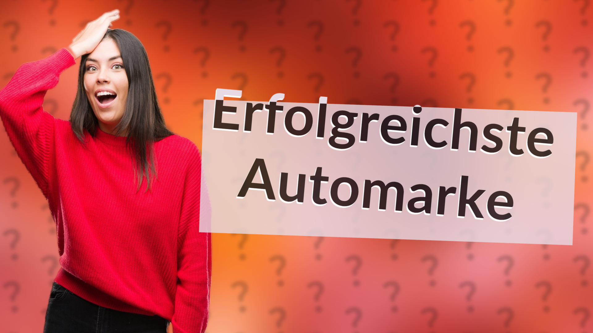 Erfolgreichste Automarke