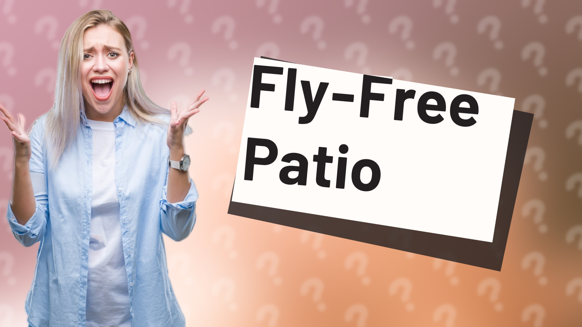Fly-Free Patio