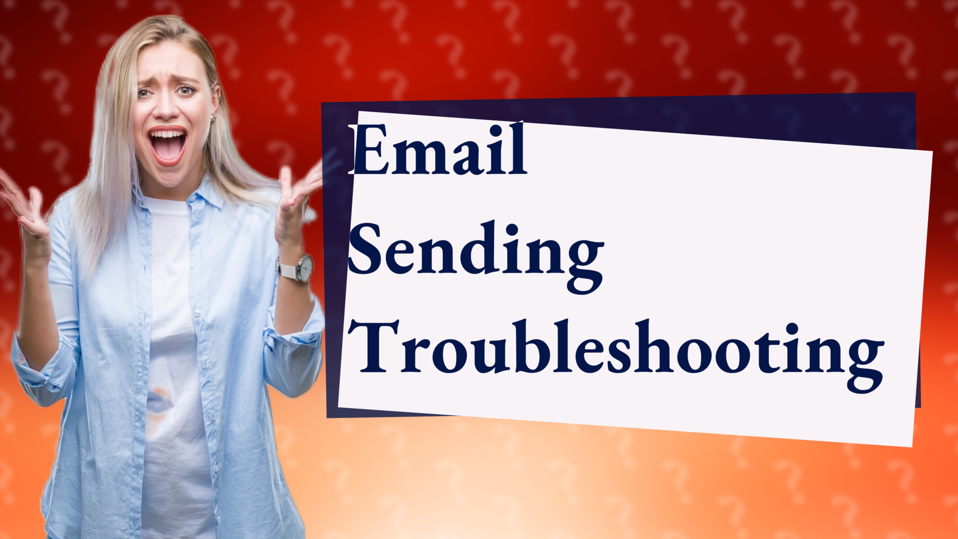 Email Sending Troubleshooting