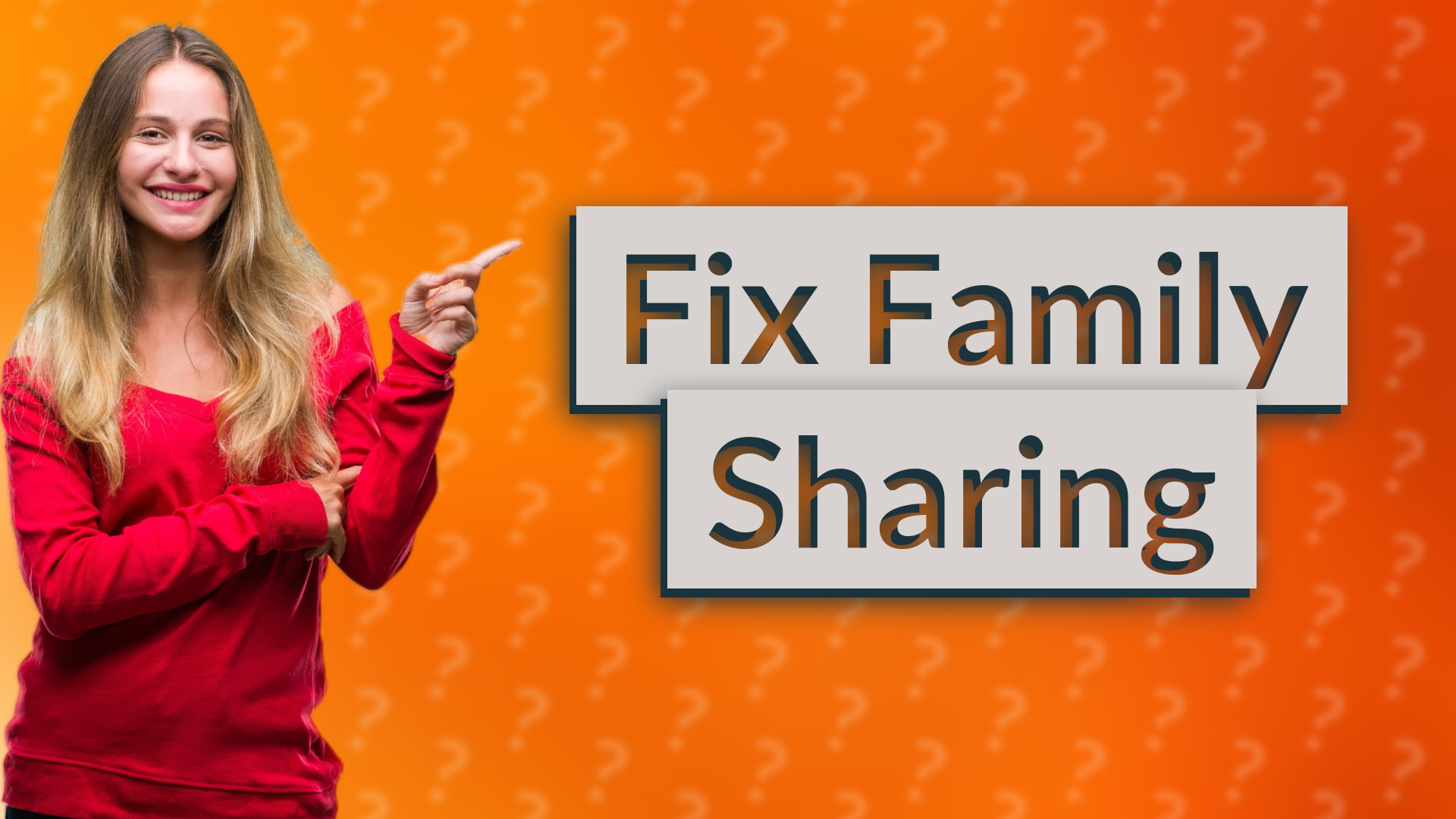 Fix Family Sharing