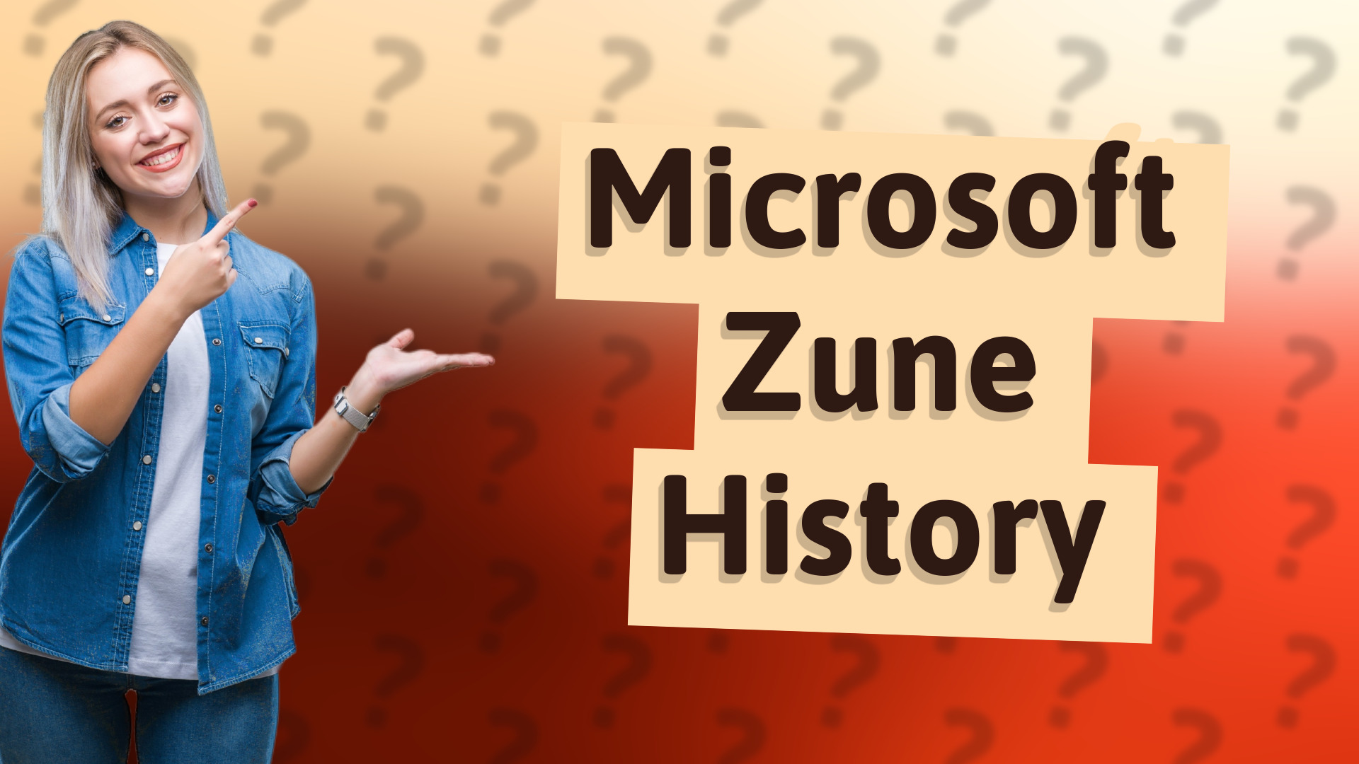 Microsoft Zune History