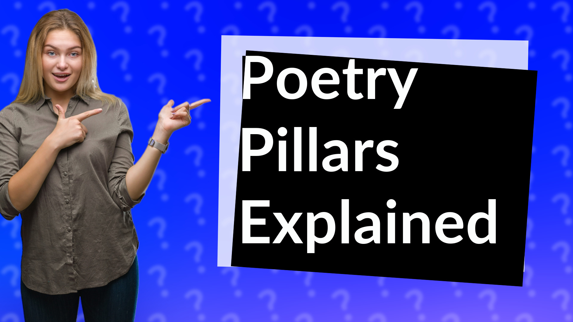 Poetry Pillars Explained