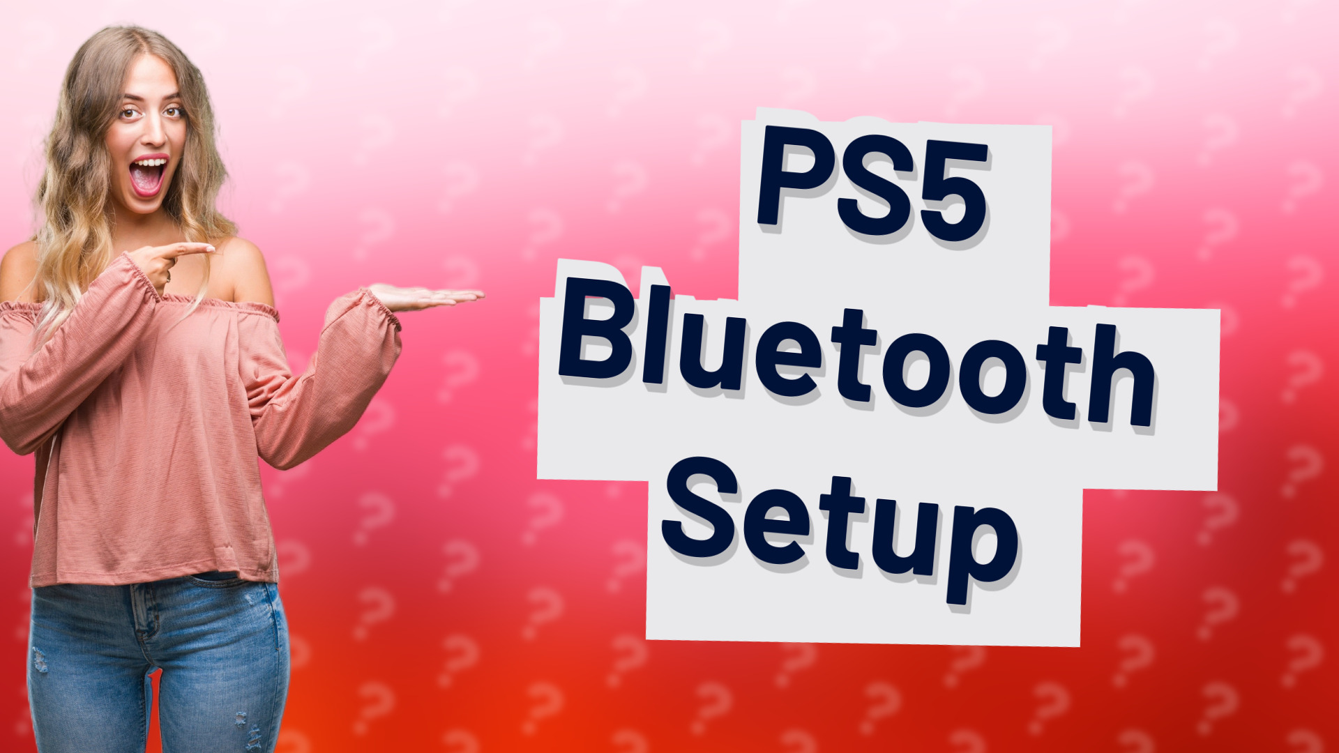 PS5 Bluetooth Setup
