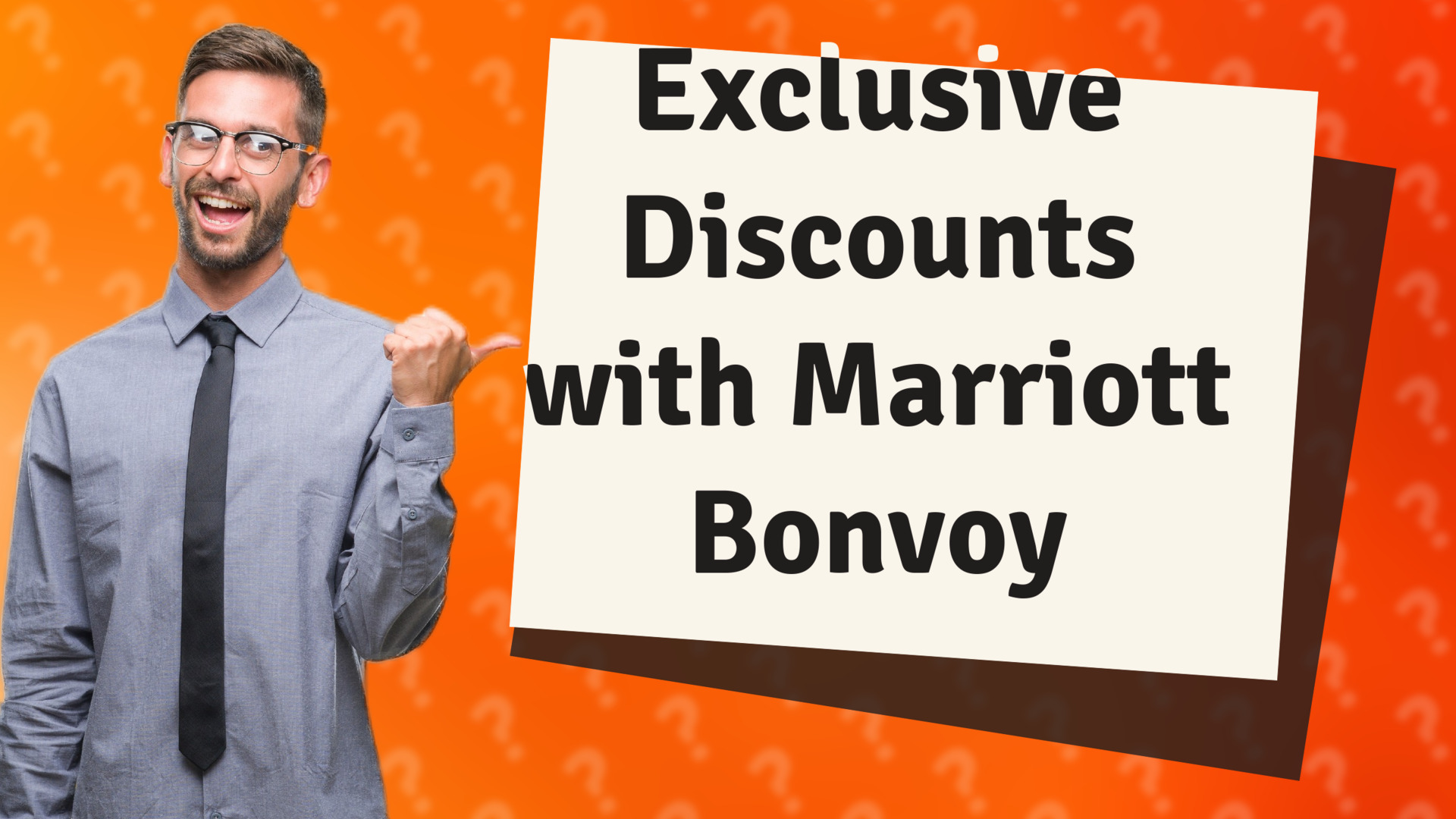 Exclusive Discounts with Marriott Bonvoy