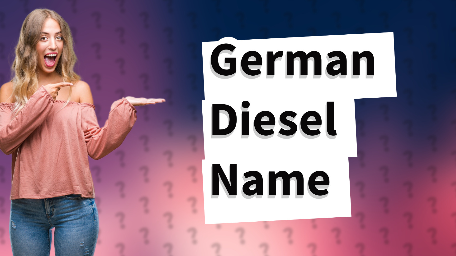 German Diesel Name