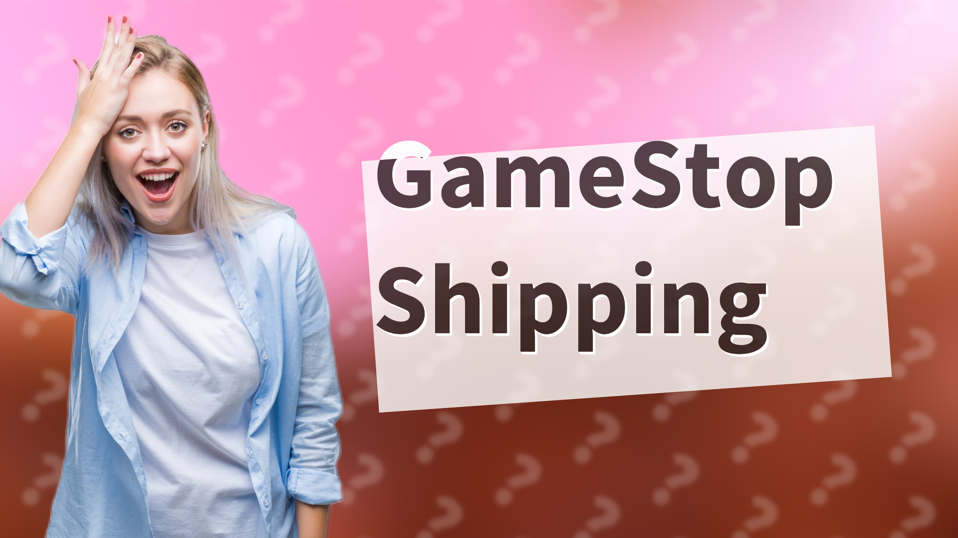 GameStop Shipping