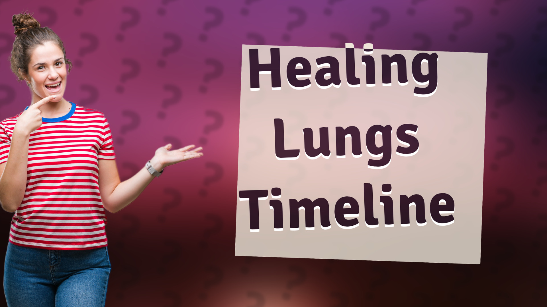 Healing Lungs Timeline