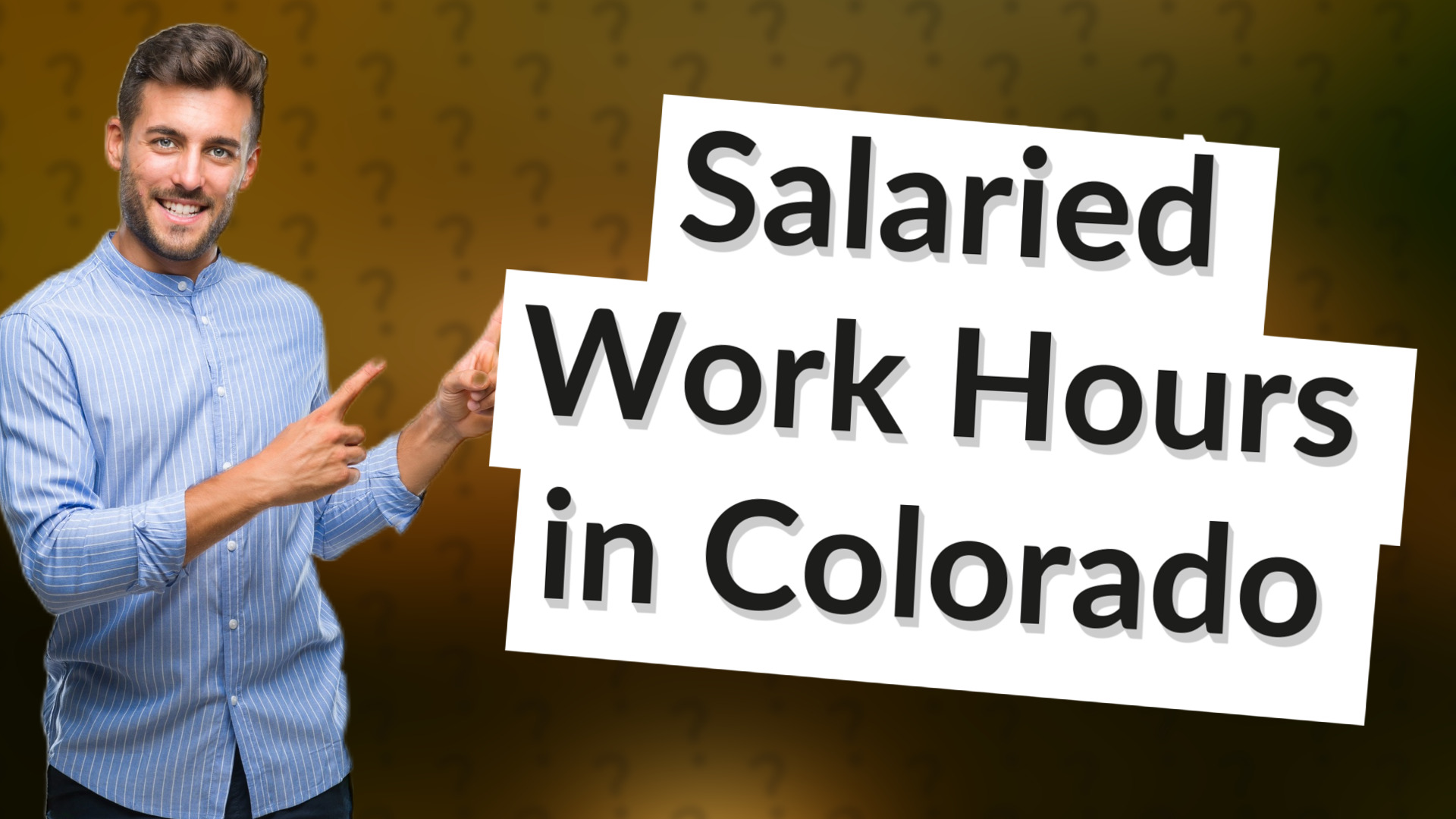 Salaried Work Hours in Colorado