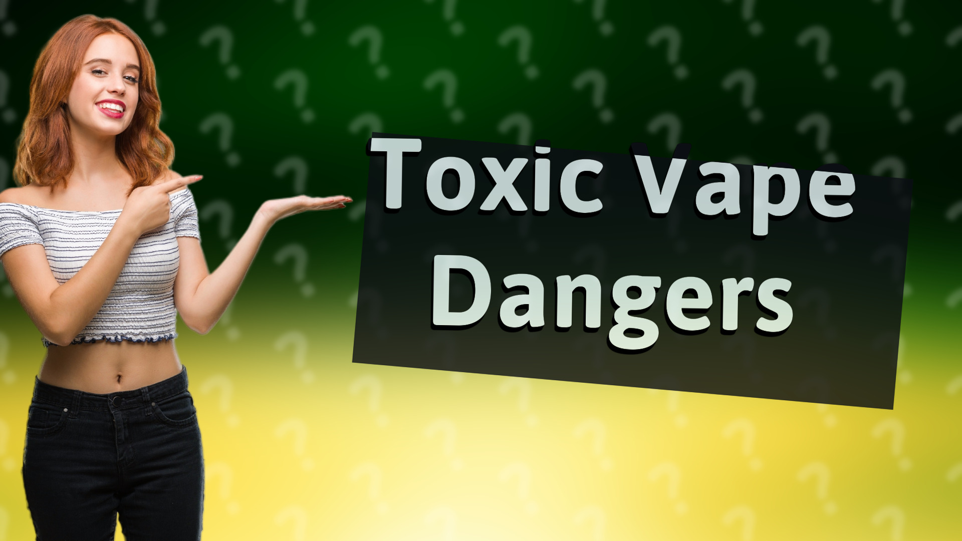 Toxic Vape Dangers
