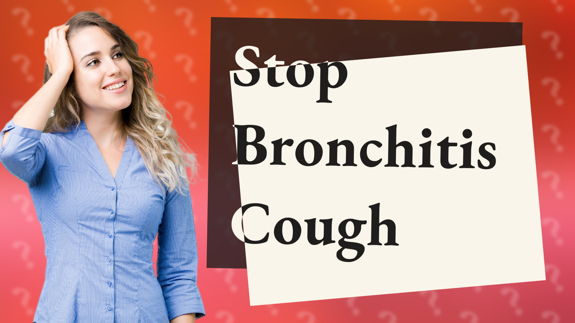 Stop Bronchitis Cough