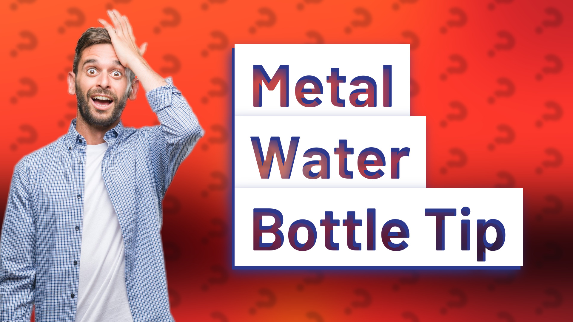 Metal Water Bottle Tip