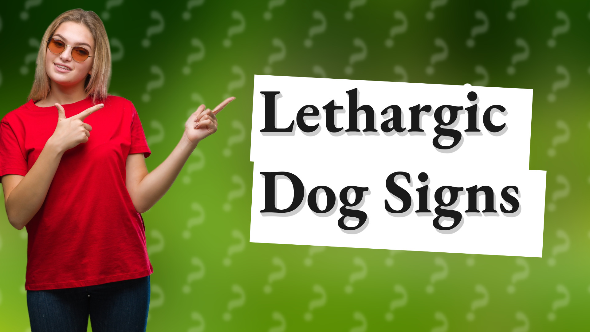 Lethargic Dog Signs