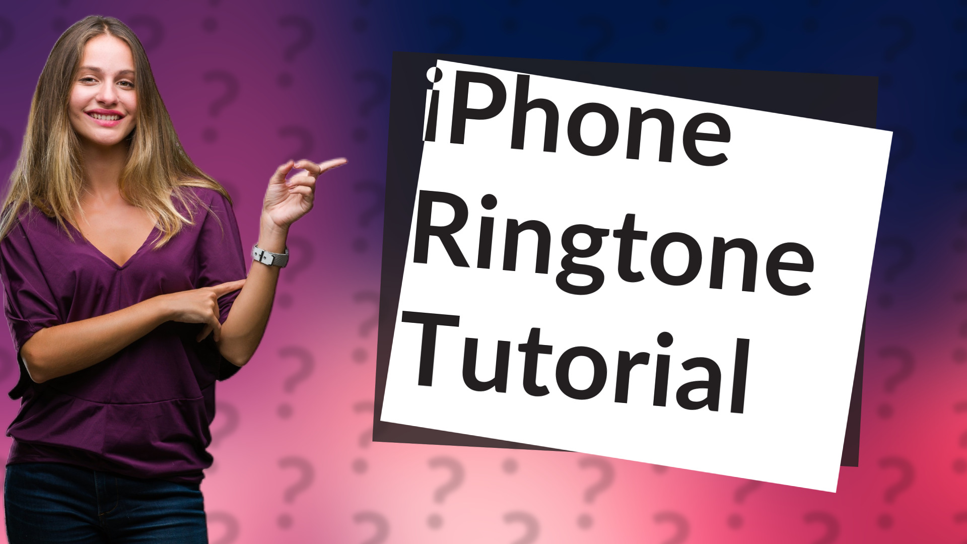 iPhone Ringtone Tutorial