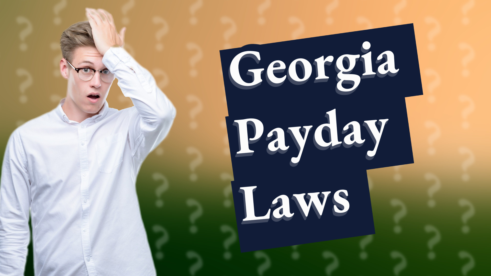 Georgia Payday Laws