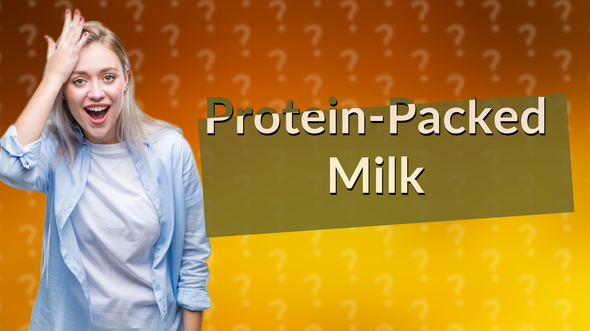 Protein-Packed Milk