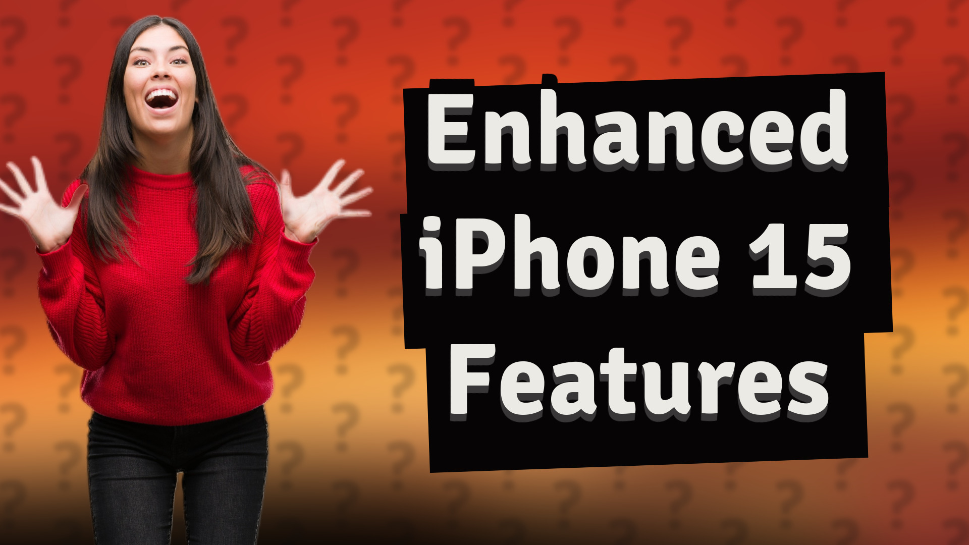 Enhanced iPhone 15 Features
