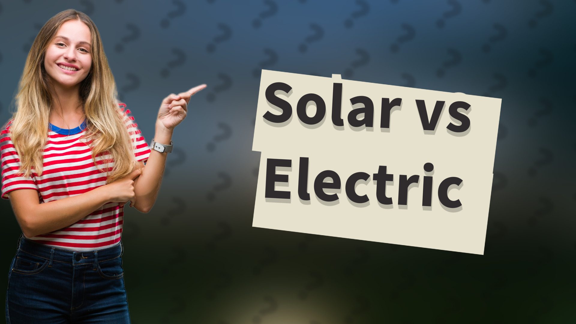 Solar vs Electric