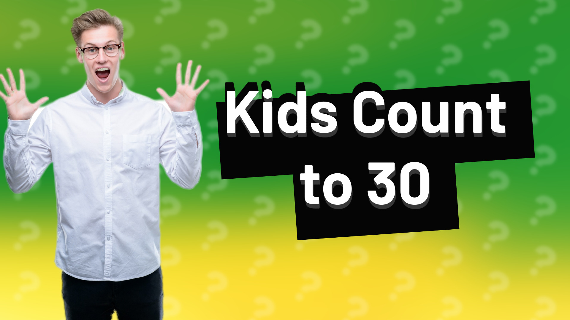 Kids Count to 30
