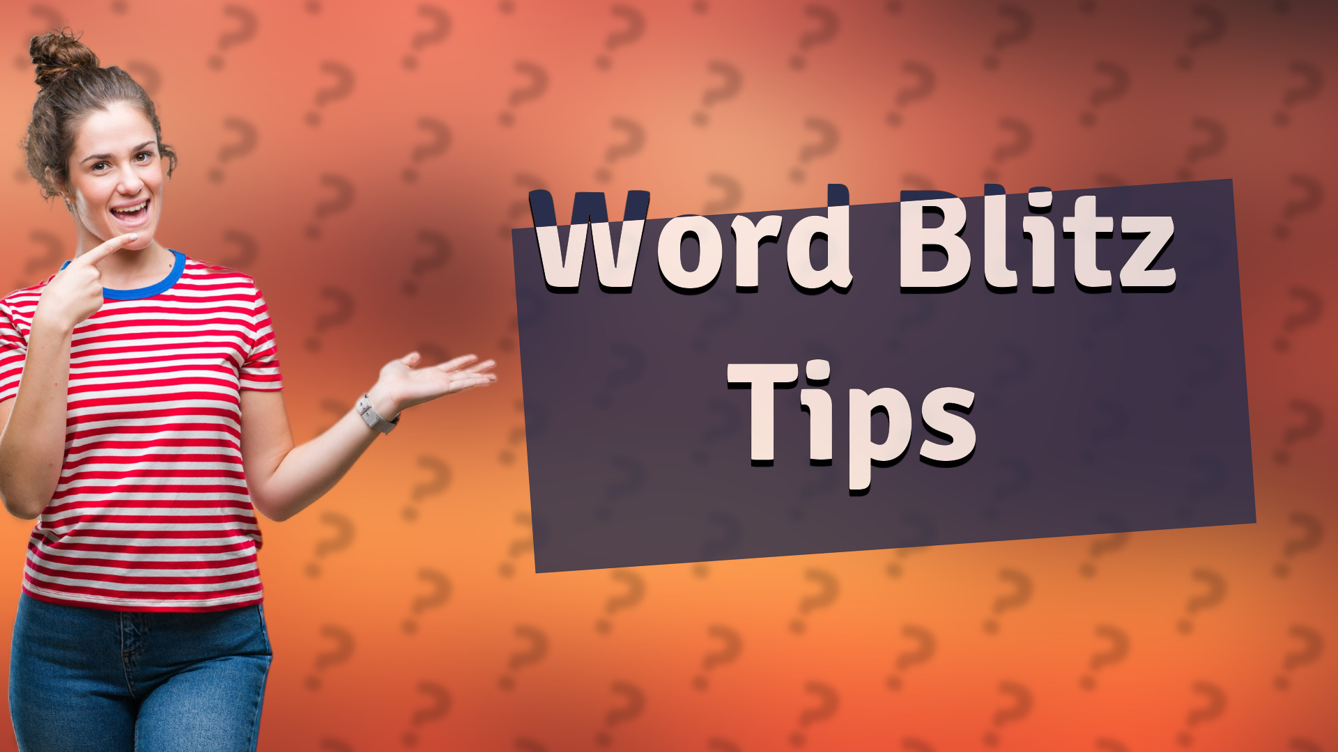Word Blitz Tips