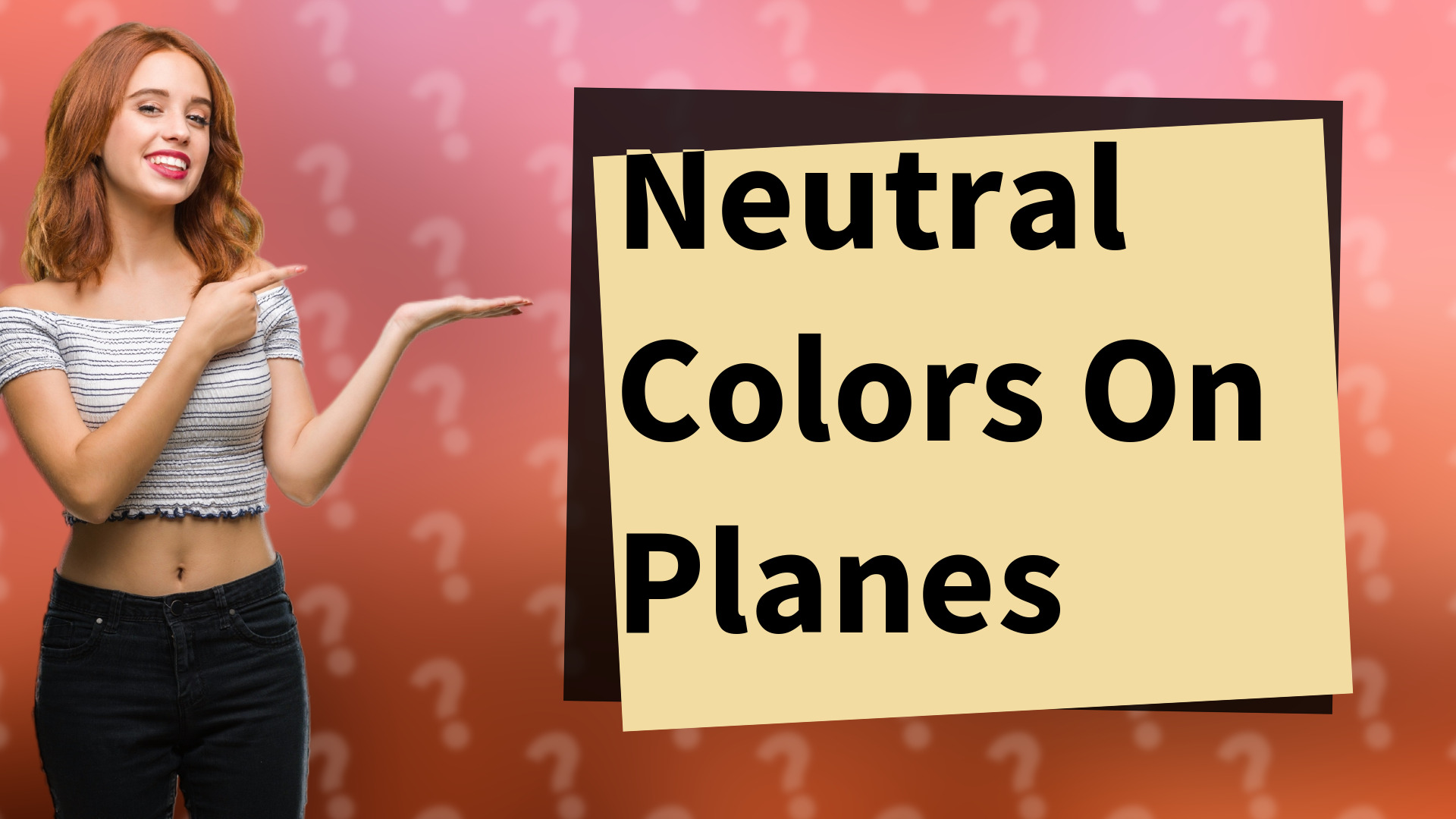 Neutral Colors On Planes