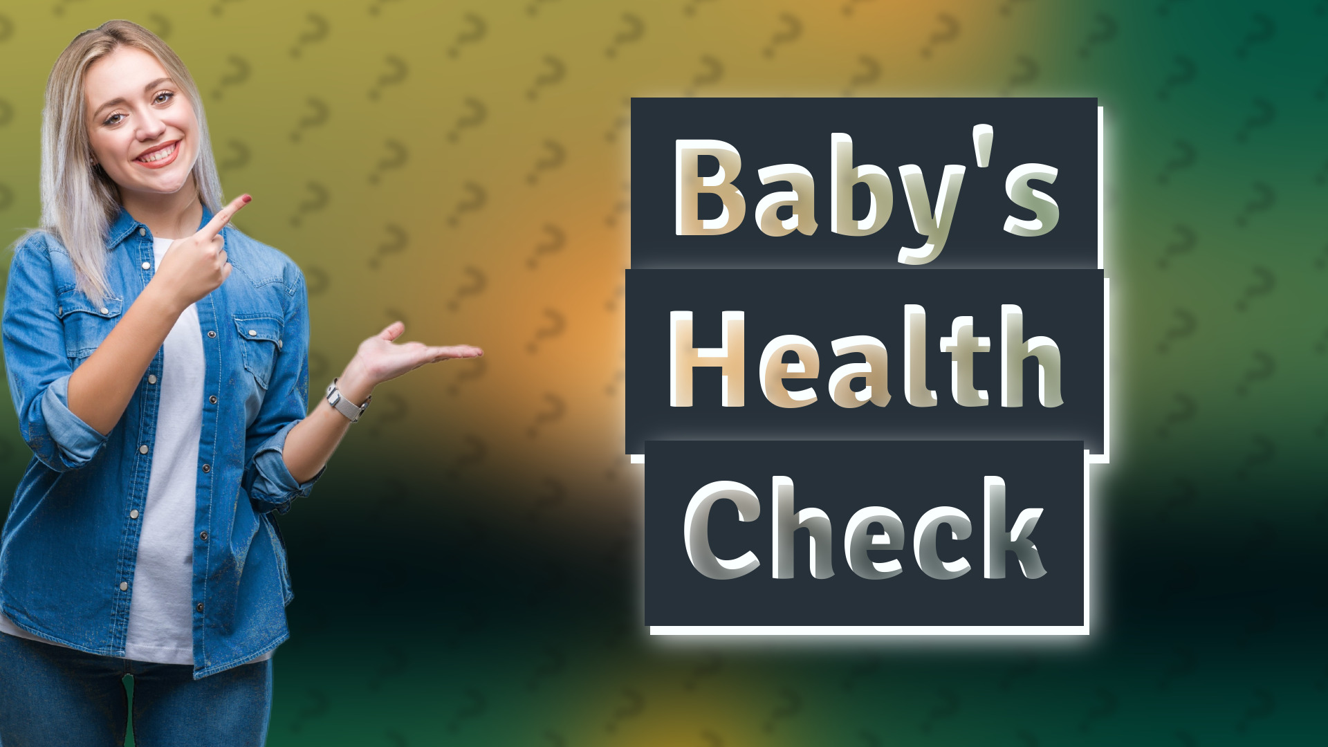 Baby's Health Check