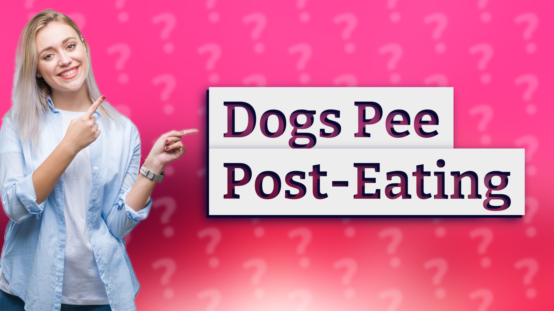 Dogs Pee Post-Eating