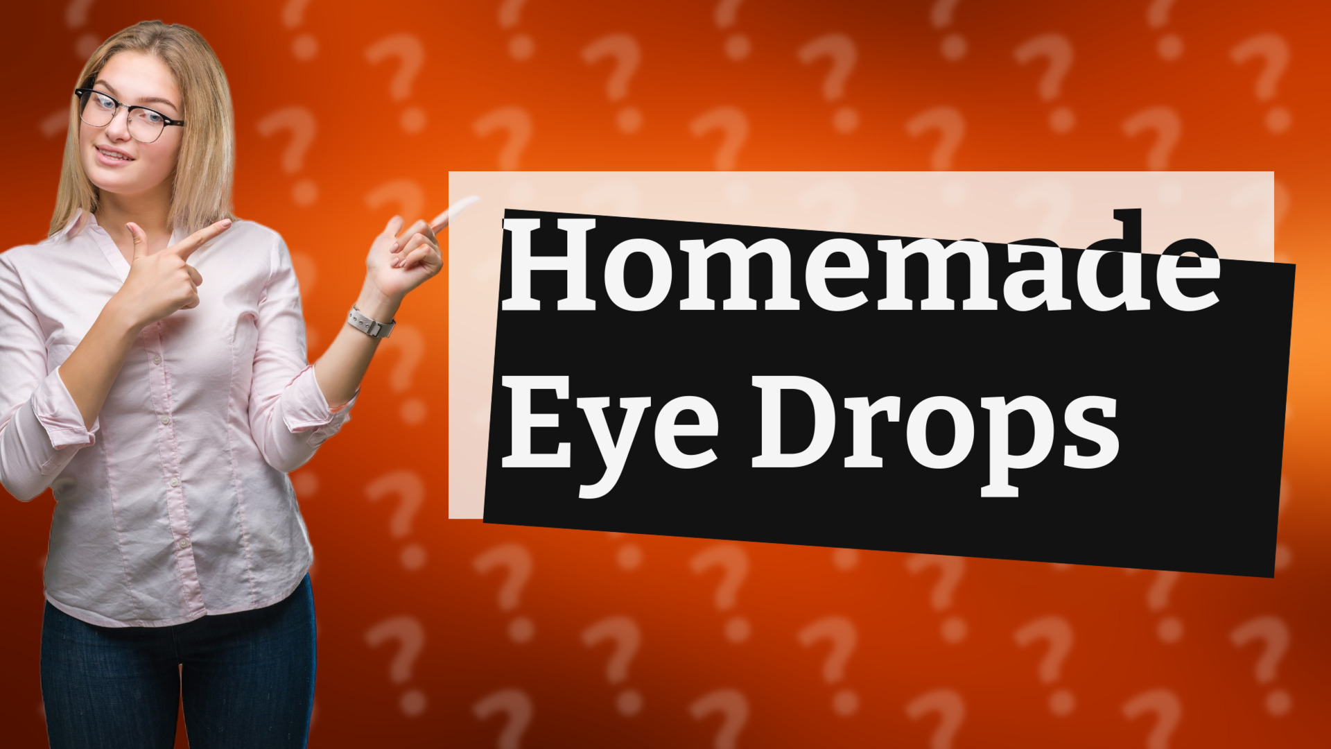 Homemade Eye Drops