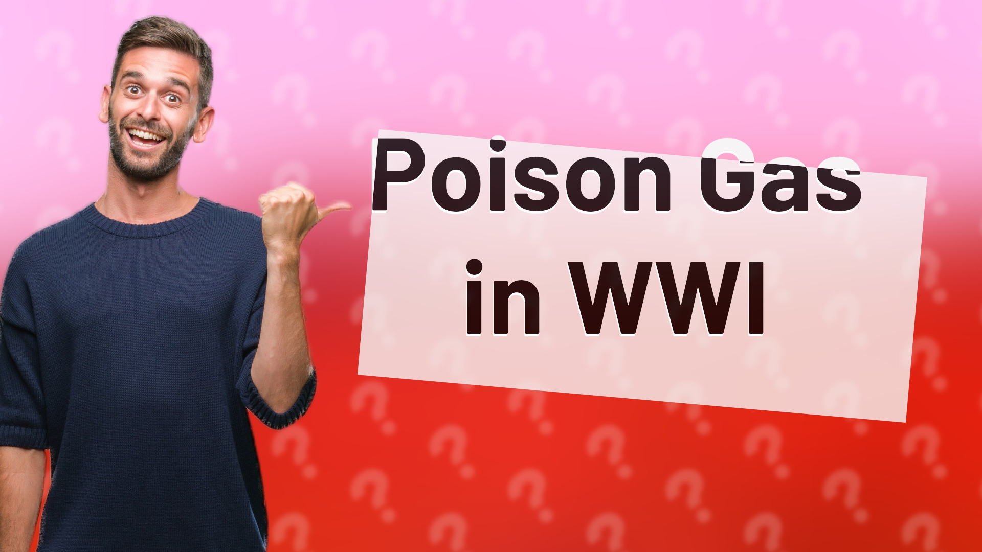 Poison Gas in WWI