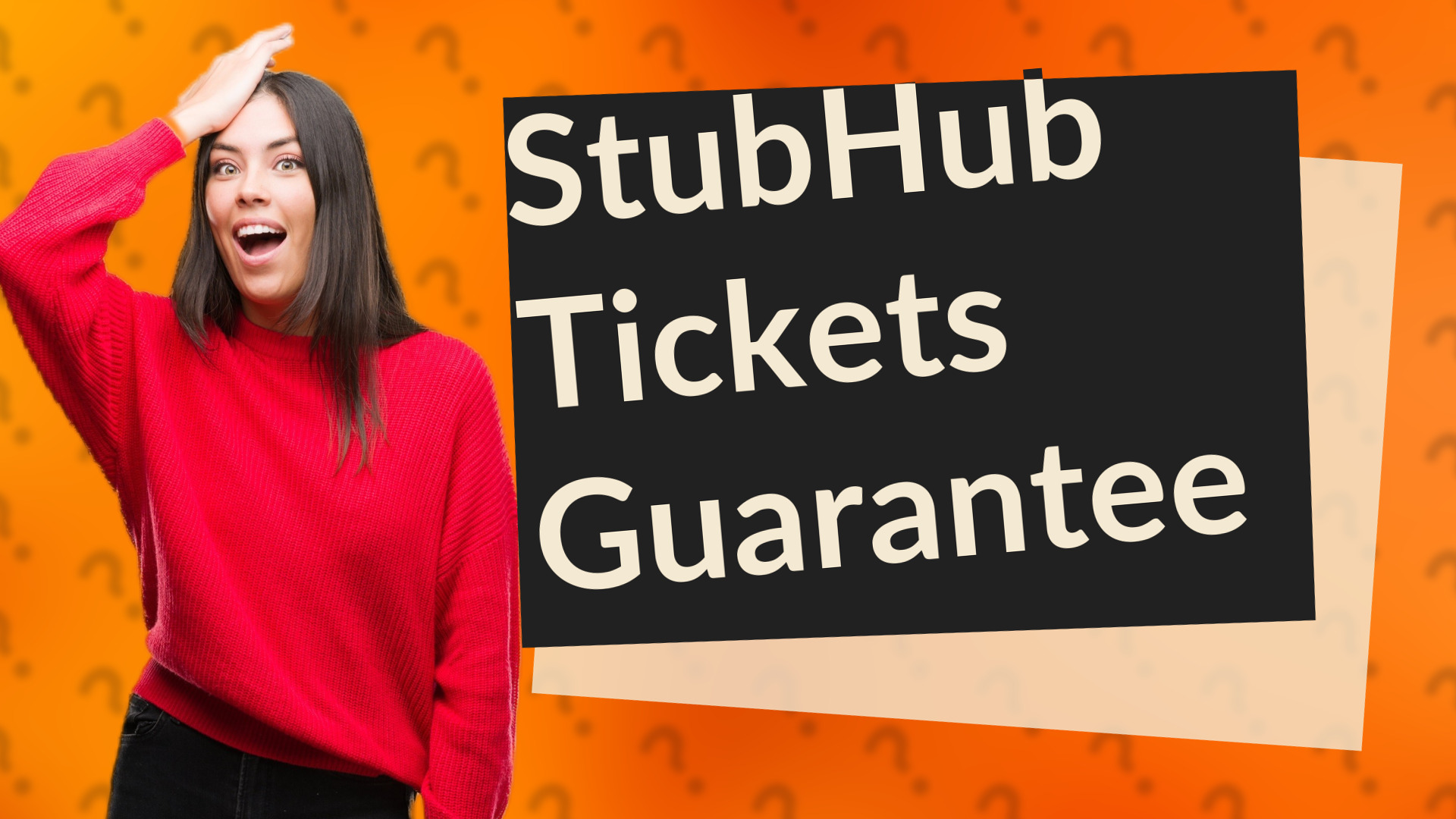 StubHub Tickets Guarantee