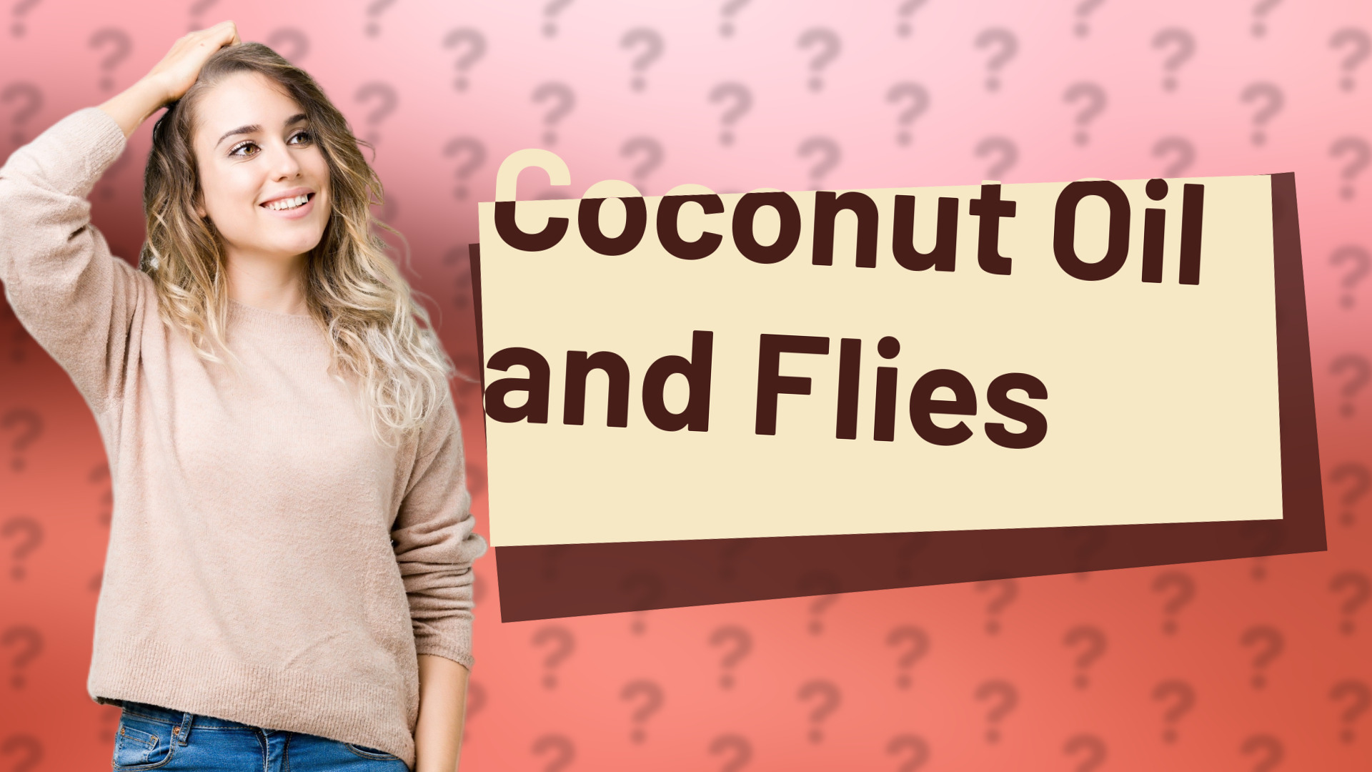 Coconut Oil and Flies